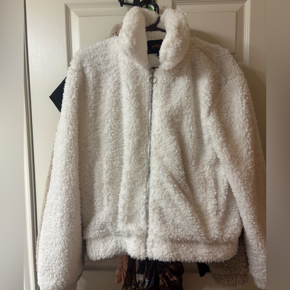 Cozy White Sherpa Jacket